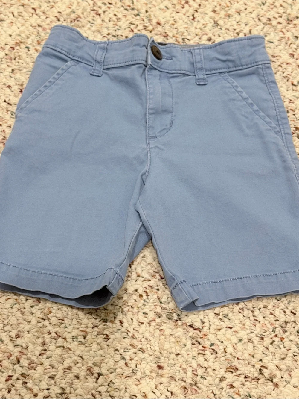Boy Shorts Lot Uniform 5/6 Old Navy Cat Jack OshKosh -Great Condition Khaki/Blue
